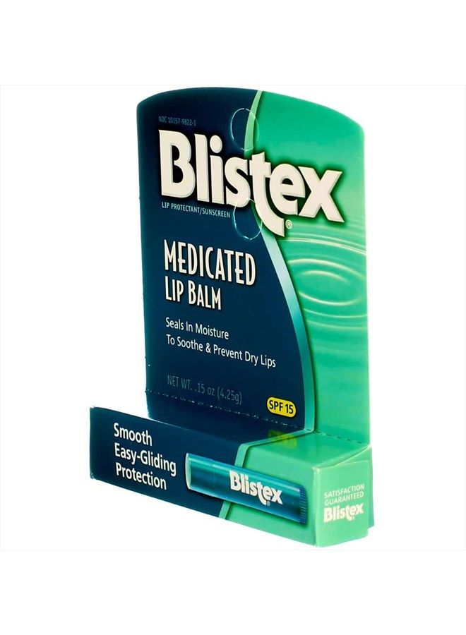 Blistex Medicated Stick, Blistex Medicated Stick, 0.15 Ounce (Pack of 3) - Image 5