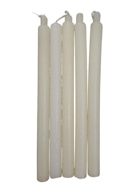 Set of 11 flame candles Unscented, One Size