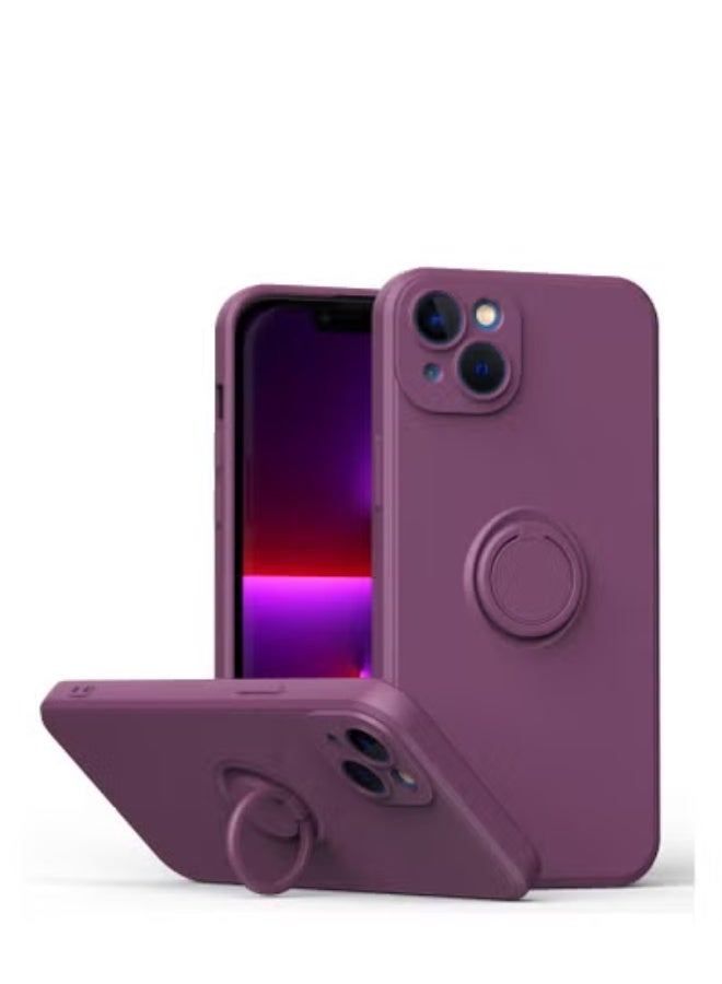 GULFLINK Back Cover Phone Protect Case For iPhone 14 Plus Cheery Blossom Purple - Image 1