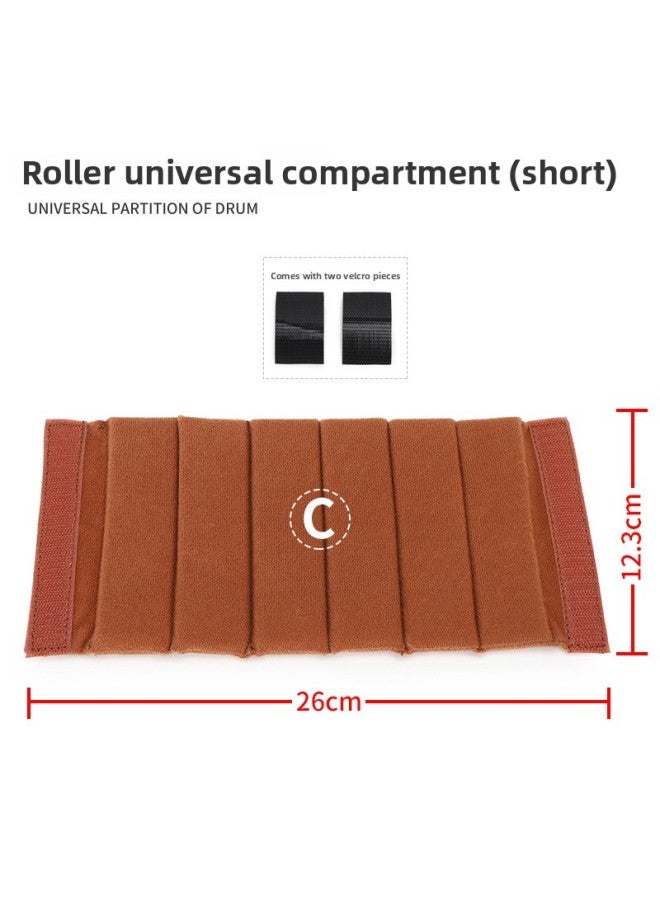 DSLR Camera Bag Multifunctional Velcro Photography Digital Camera Bag Accessories Free DIY Partition Cover-Color:Universal Compartment (short C)  - Image 1