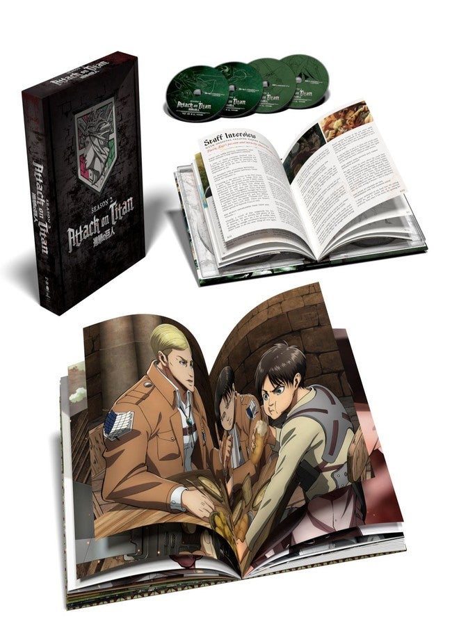 Crunchyroll Funimation Attack on Titan Season 2 Special Edition (Blu-ray+DVD) - Image 2