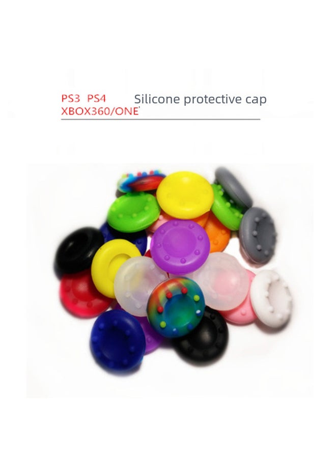 Silicone Protective Caps For PS3/PS4/PS5/360/Xbox One/Pro Game Controller Joystick Durable Key Silicon Cover-Product Color:Black  - Image 2