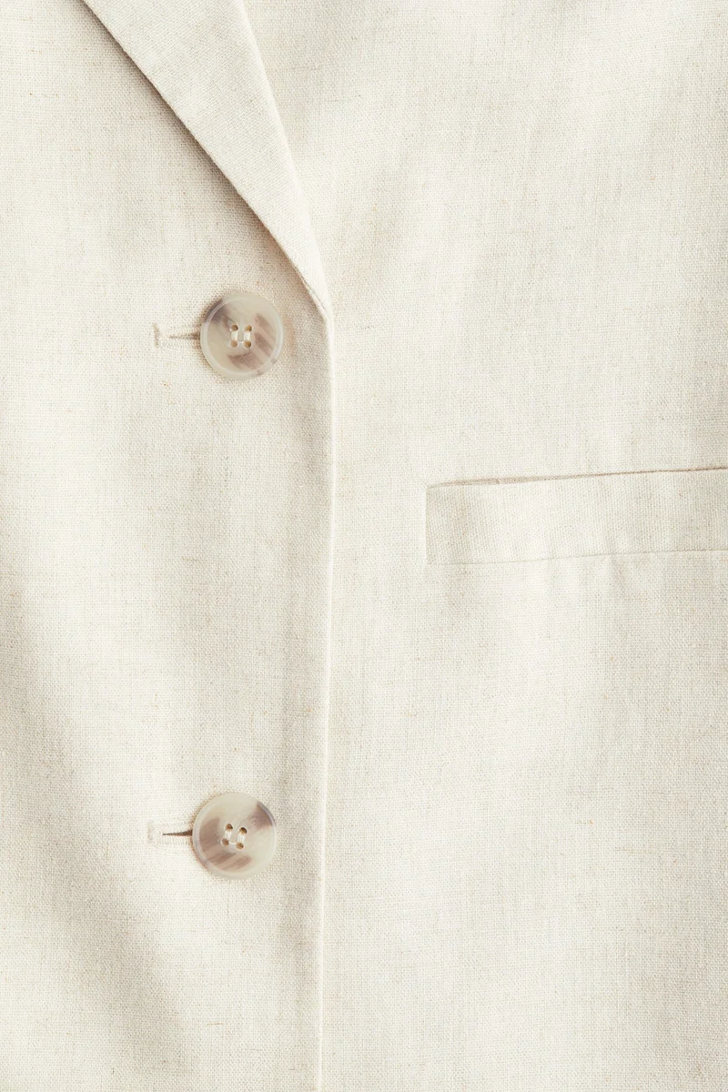 H&M Linen-blend waistcoat