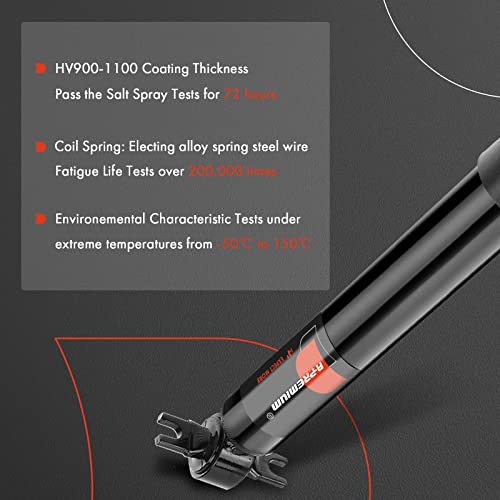 A-Premium Rear Shock Absorbers Struts Compatible with Ford Fusion 2013-2020 -[Except 19 inch Wheels] - Image 4