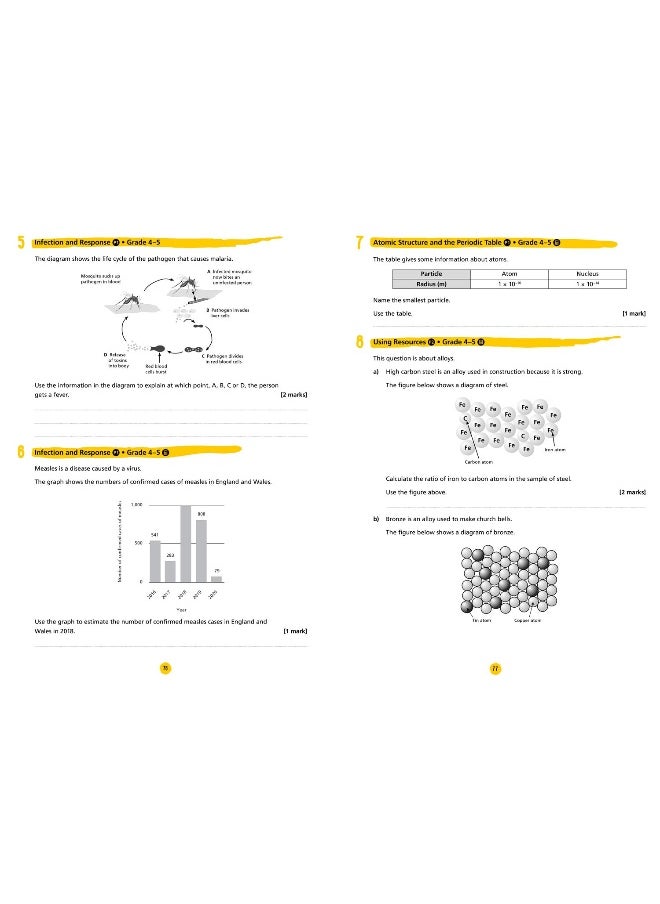 null - Collins AQA GCSE 9-1 Combined Science Trilogy Foundation Exam Skills and Practice: Ideal for the 2025 and 2026 exams - Image 1