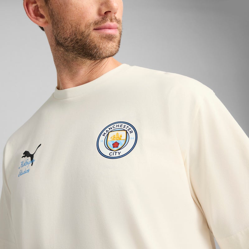 بوما تيشرت KIDSUPER x MANCHESTER CITY مزين برسومات للرجال - Image 2