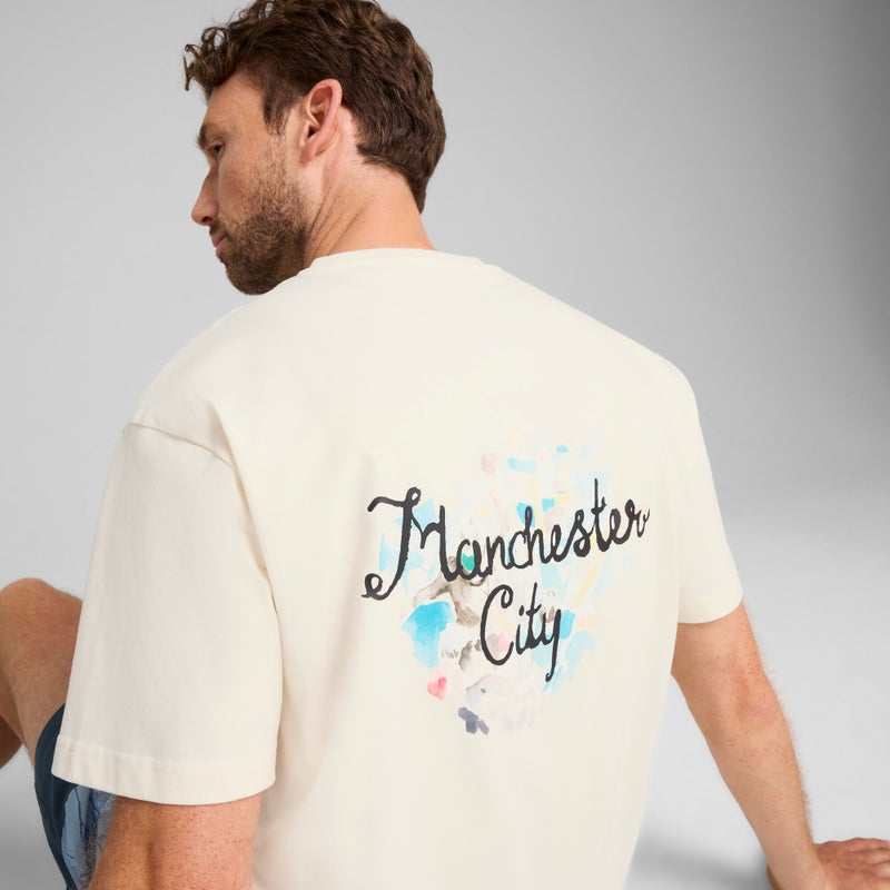 بوما تيشرت KIDSUPER x MANCHESTER CITY مزين برسومات للرجال - Image 5