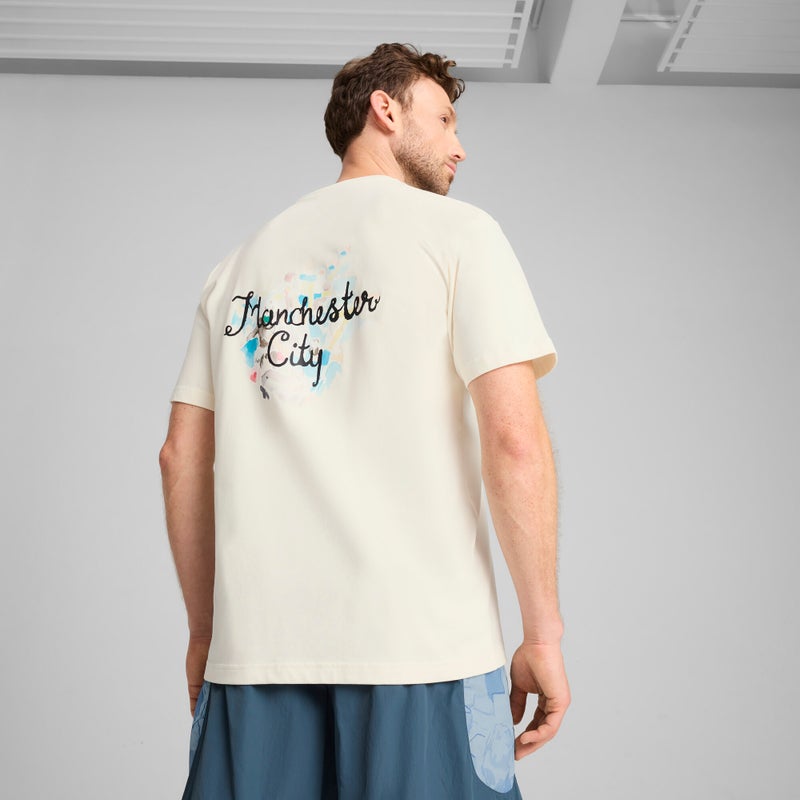 بوما تيشرت KIDSUPER x MANCHESTER CITY مزين برسومات للرجال - Image 4