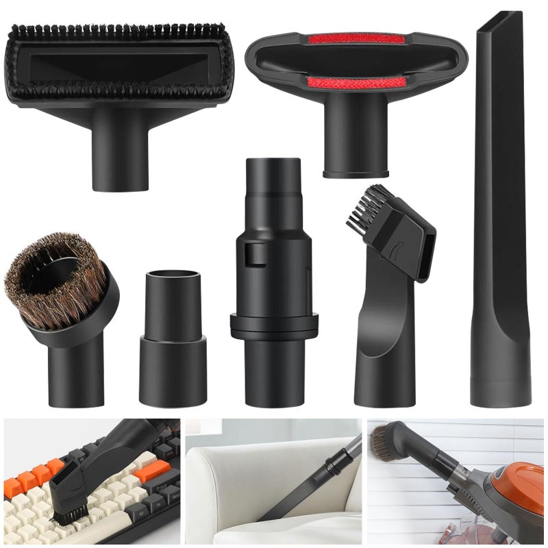1 14 32mm Vacuum Attachments Compatible with Shark Navigator LiftAway NV350 NV352 NV360 NV500 NV501 Rocket HV300 HV301 HV322 Series Vacuum for Home and Automotive Cleaning