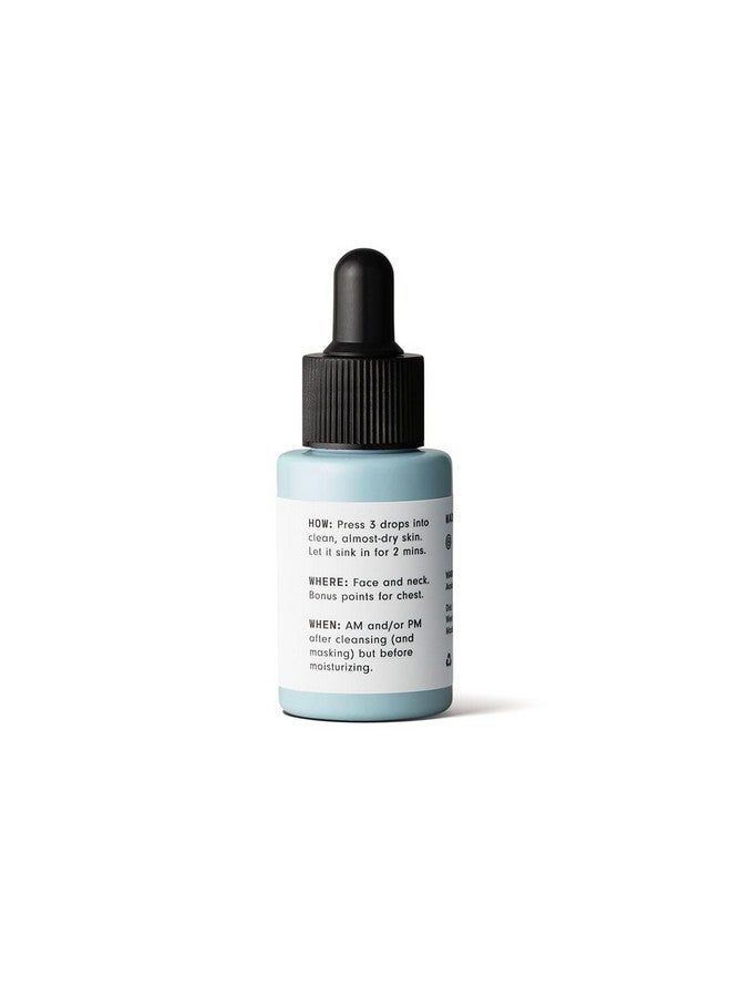 Versed Ersed Just Breathe Clarifying Facial Serum Blend Of Antioxidants Niacinamide White Willow And Zinc Helps Reduce Blemishes Decongest Pores And Soothe Redness Vegan Acne Serum (1 Fl Oz) - Image 3