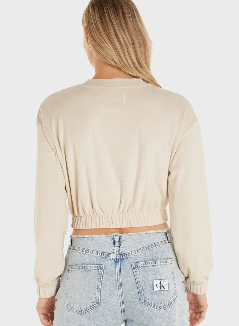 Calvin Klein Jeans Logo Crew Neck Sweatshirt