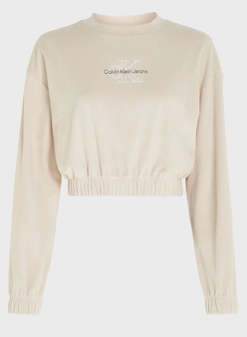 Calvin Klein Jeans Logo Crew Neck Sweatshirt