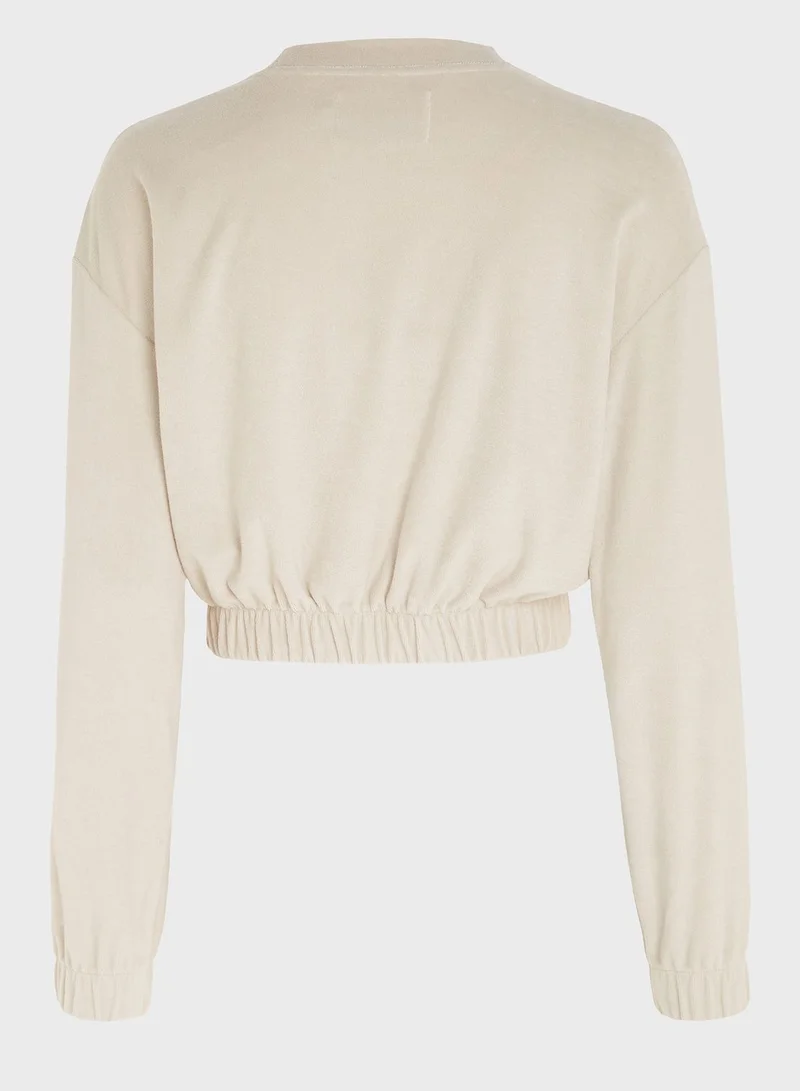 Calvin Klein Jeans Logo Crew Neck Sweatshirt