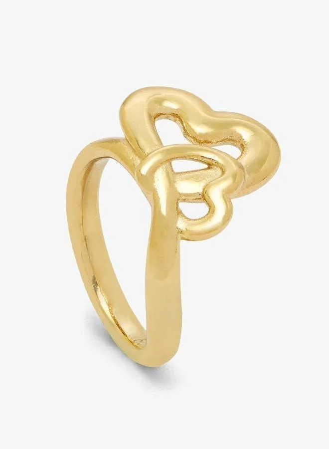 Guess  Embraced Hearts Ring for Women | Best Price UAE
