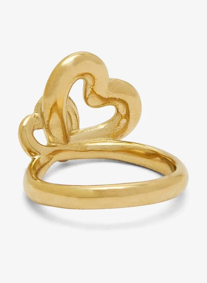 Guess  Embraced Hearts Ring for Women | Best Price UAE