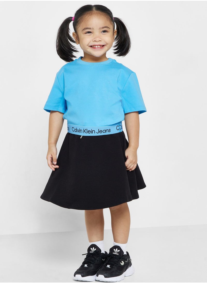 Calvin Klein Jeans - Kids Movement Label A Line Skirt - Image 1