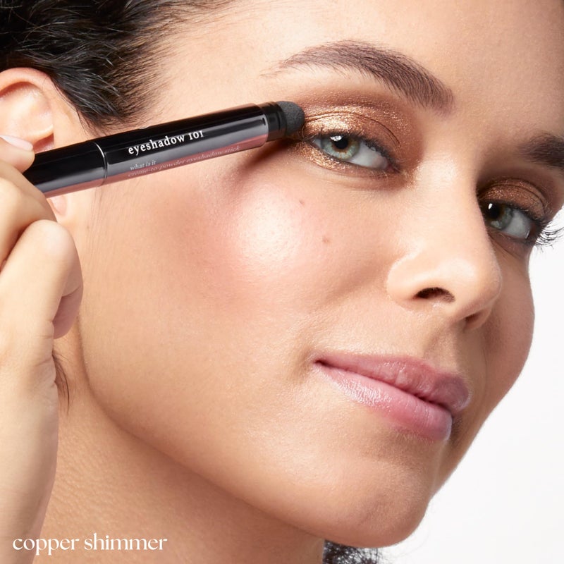 Julep Eyeshadow 101 Cream-to-Powder Waterproof Shadow Stick â€“ Copper Shimmer â€“ Long-Lasting, Crease-Proof, Shimmer Cream Eyeshadow with Built-in Smudger - Image 3