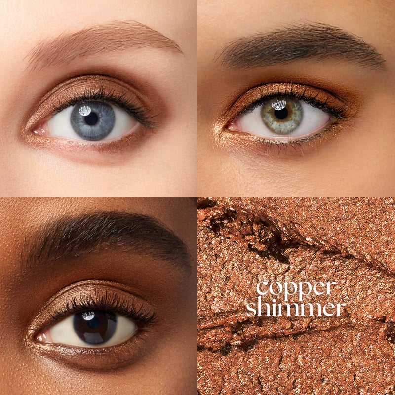 Julep Eyeshadow 101 Cream-to-Powder Waterproof Shadow Stick â€“ Copper Shimmer â€“ Long-Lasting, Crease-Proof, Shimmer Cream Eyeshadow with Built-in Smudger - Image 2