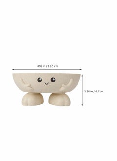 Excefore Soap Holder Cute Cartoon Kawaii Soap Dish, 1 Pcs Bathroom Sink Kitchen Countertop Shower Soap Box Eco-Friendly Soap Case  - Image 2