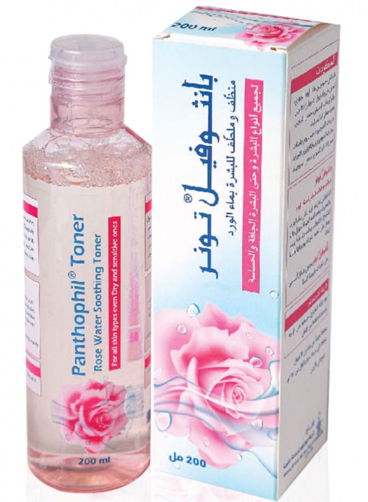 Panthenol Panthophil Toner Rose Water Soothing Toner