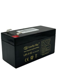 Lucky Sky Lucky Sky 12V 1.3Ah High-Performance Rechargeable Sealed Lead Acid Battery is a reliable and long-lasting power source for a wide range of applications.  - Image 2