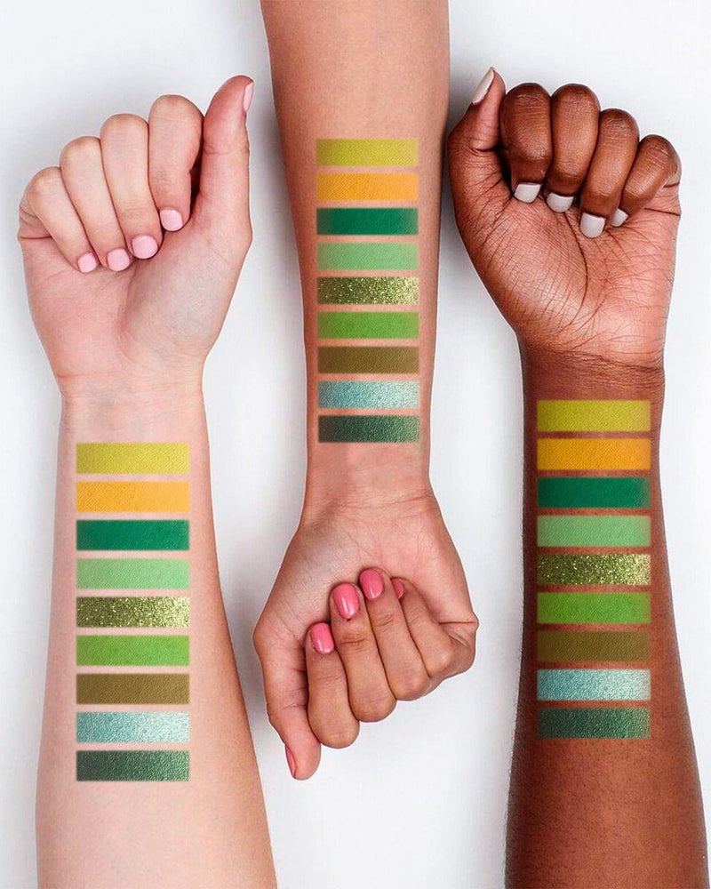 MAKI YIKA Green Eyeshadow Palette Green Eye Shadow for Women Long Lasting Makeup Pigmented & Ultra Blendable Matte Eyeshadows, 9Green - Image 5