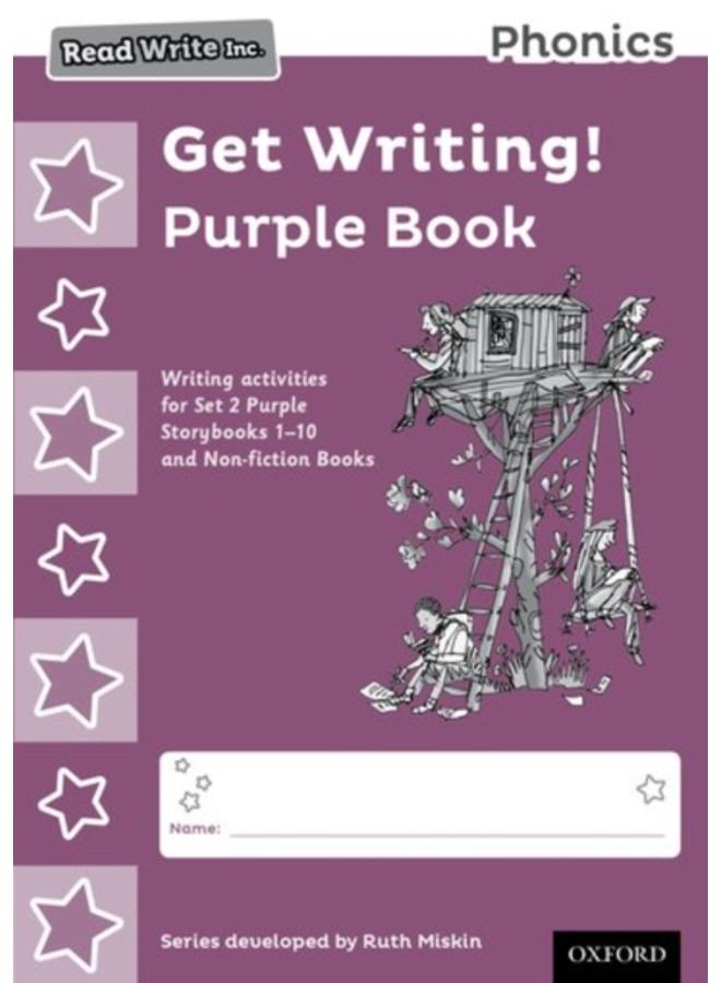 Read Write Inc. Phonics: Get Writing! Purple Book Pack of 10