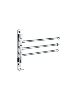 Wholesale Bathroom Hardware Stainless Steel Towel Rack Rotating Towel Bar Bath Towel Holder Wall Mounted No Drill(5052C-3 Chrome Plated Moving Triple Rod) - pzsku/Z3F7536207098C9EB0F68Z/45/_/1717024886/acf61bc7-b16c-4388-84db-5abe000a6df7