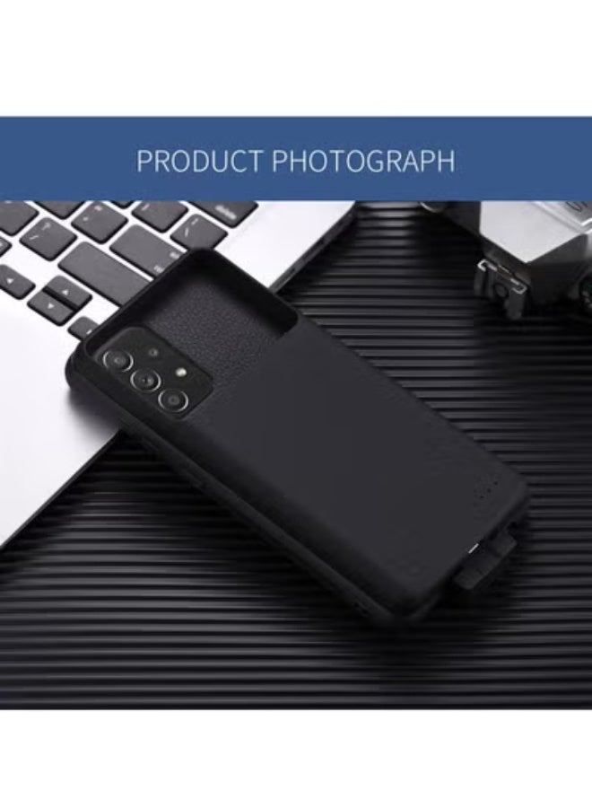 GULFLINK Rechargeable Portable Protective Backup Power Bank Case for Samsung A12 Black - Image 4