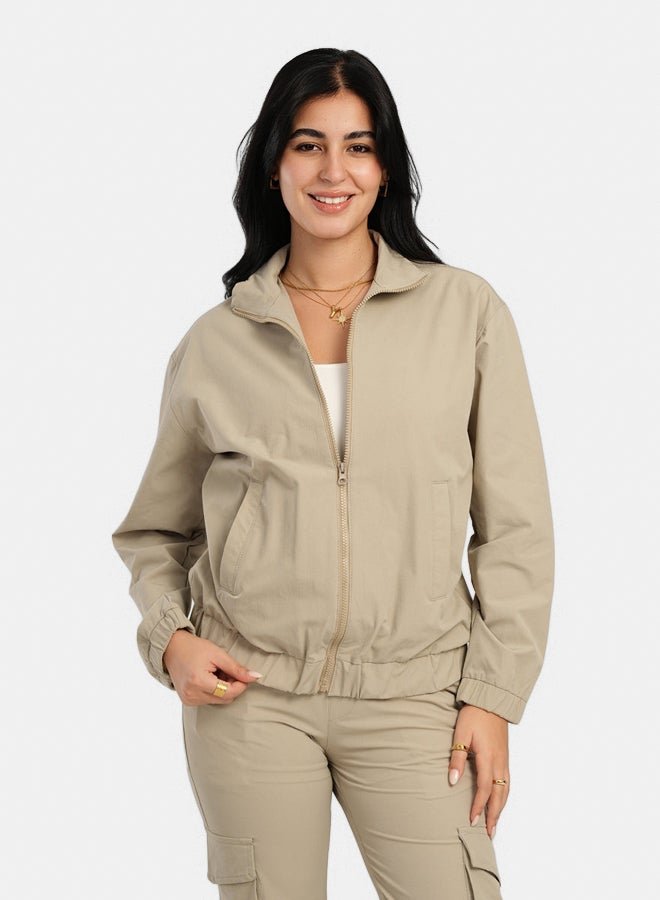 Carina Lounge Jacket with Zipper Closure  - Image 1