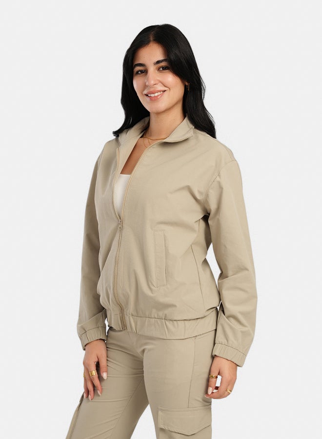 Carina Lounge Jacket with Zipper Closure  - Image 2