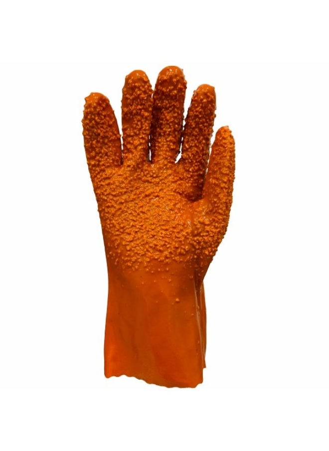 TAHA SAFETY Orange PVC Double Dipped Safety Gloves | Lightweight, Breathable Cotton Blend, Seamless Design for Comfort, High Durability, Industrial and General Hand Protection for Construction, Warehousing & Maintenance | PACK OF 2 - pzsku/Z3F76551F68FA0141CAFCZ/45/_/1733240125/cfff7d3f-560a-432f-b170-8b22a74b8fea