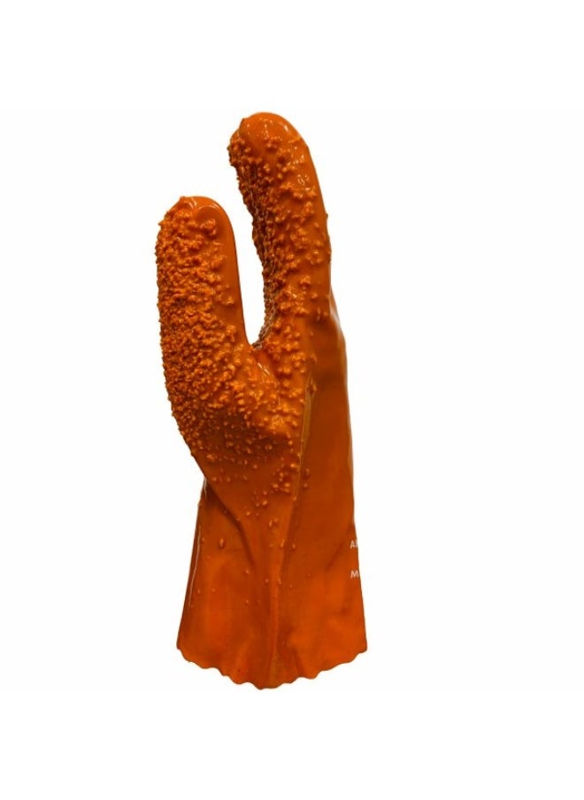 TAHA SAFETY Orange PVC Double Dipped Safety Gloves | Lightweight, Breathable Cotton Blend, Seamless Design for Comfort, High Durability, Industrial and General Hand Protection for Construction, Warehousing & Maintenance | PACK OF 2 - pzsku/Z3F76551F68FA0141CAFCZ/45/_/1733240170/2d3e5ee4-b69a-4e57-8cf9-8163d9472d1d