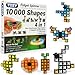 TOSY Magnet Fidget Spinner Glow 16 Blocks 3in1 Toy Transformable Fidget Spinner InfinityPuzzle Cube Easter Basket Stuffers Gift for KidsAdults Glowing STEM Sensory Stress Relief - Image 2