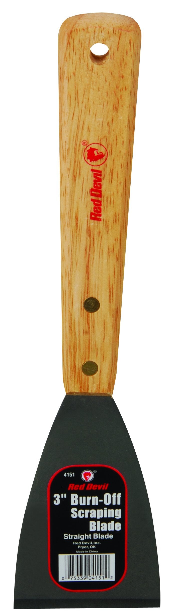 Red Devil 4151 Straight BurnOff Scraping Knife 3