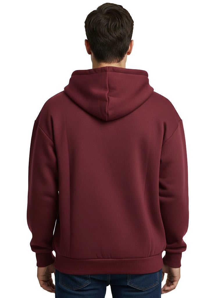Long Sleeve Casual Solid Basic Hoodie Sweatshirt - Image 2