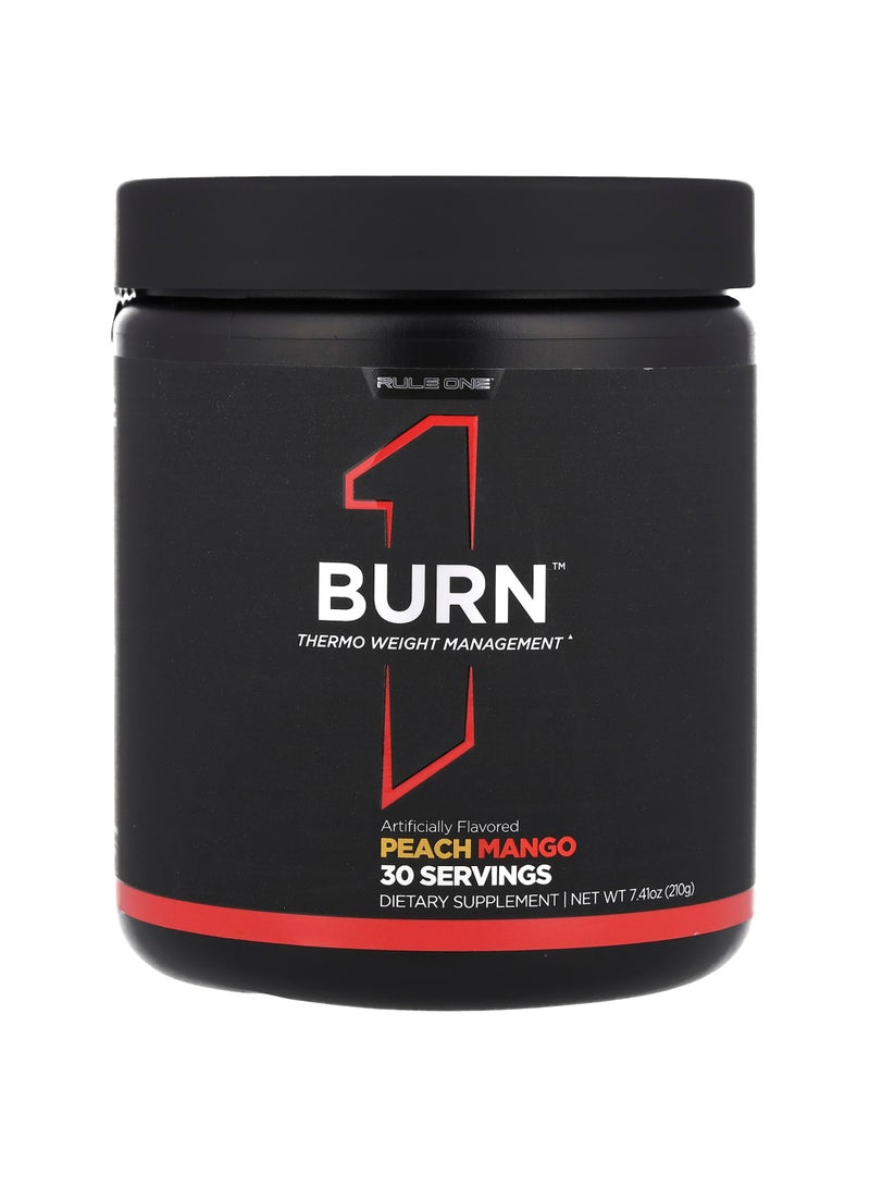 Burn™, Thermo Weight Management, Peach Mango, 7.41 oz (210 g)