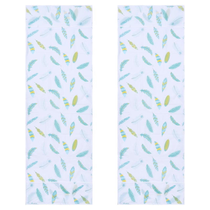 2pcs Fridge Cover Washing Machine Cover with Storage Pockets - Image 1