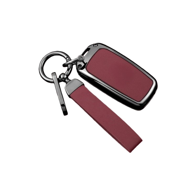 Red Car Key Cover Case Compatible For Renault Captur Megane Talisman Espace Clio Zoe Koleos Scenic Arkana Dacia Sandero - Image 2