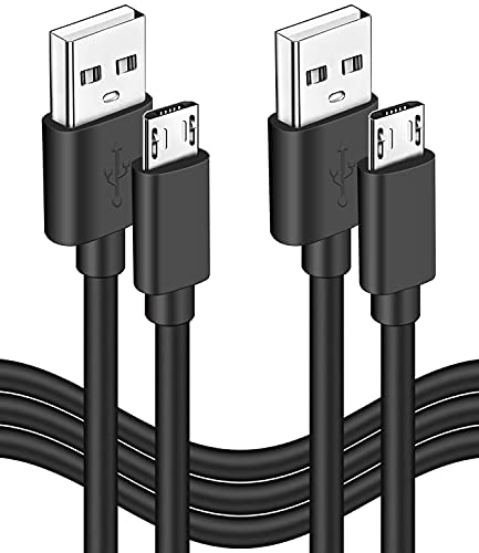 SCOVEE 2-Pack 10FT Micro USB Power Cable for Amazon Fire TV Stick,for Roku Streaming Stick,Express Plus,Premier Plus,Voice Remote Pro,Chromecast Charging Charger for Kindle Fire 10 Tablet Firestick Cord Long - Image 1