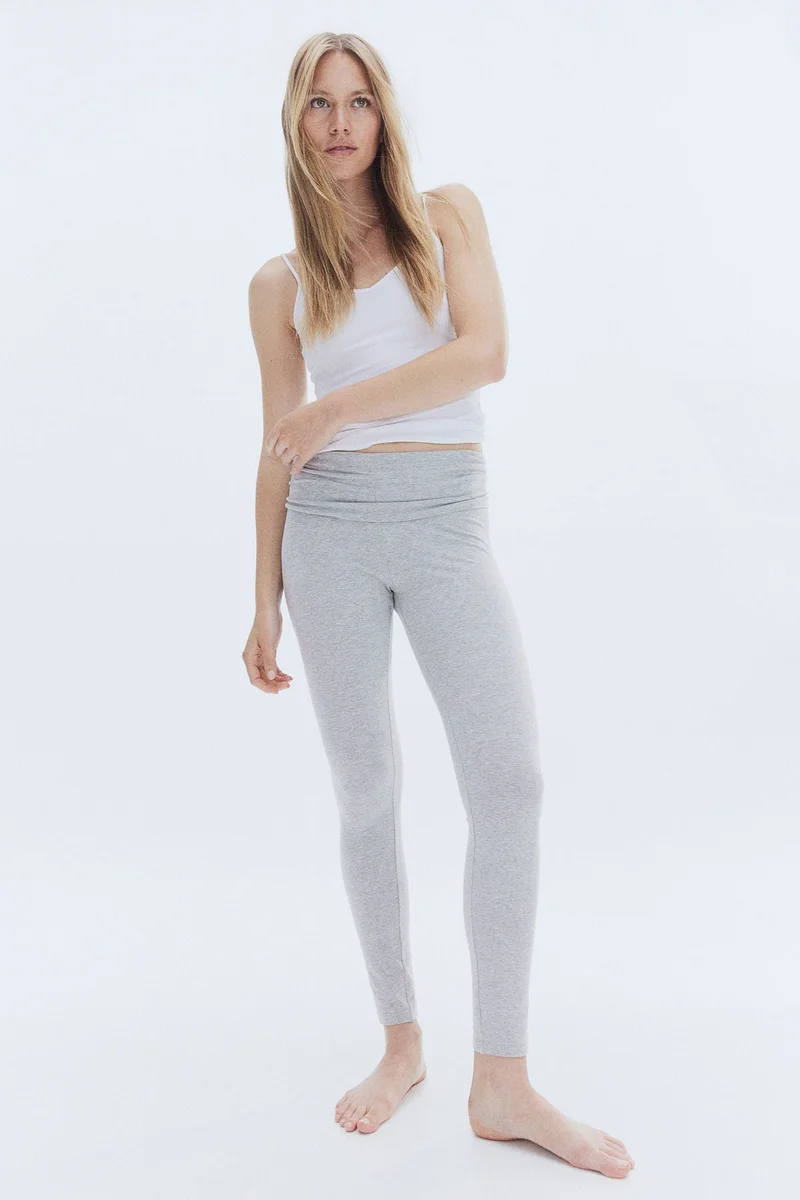 اتش اند ام Folded-Waistband Leggings