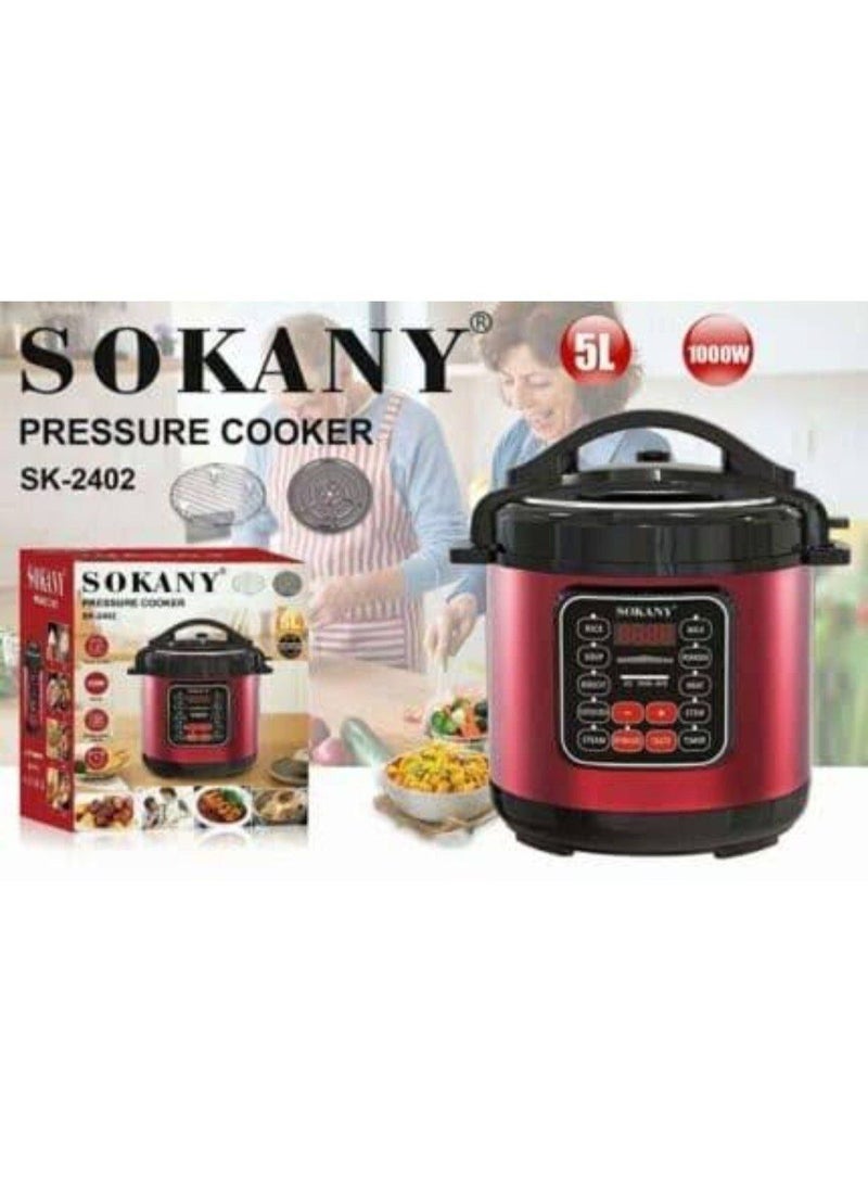 Sokany pressure cooker with multiple programs for preparing all kinds of fried foods - Image 4