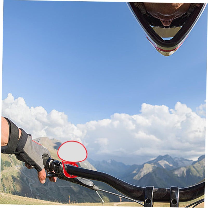 Adjustable Bike Rear View Mirror Shock Resistant Handlebar Rearview For Mountain Bike - Image 5
