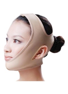 Generic Facial Lifting Slimming Belt Face Cheek V Shape Up Thin Mask Strap for Daily Use Face Line Smooth Breathable Compression Double Chin Reduce Bandage for Face Slimmer and Jowl Tightening  - Image 4