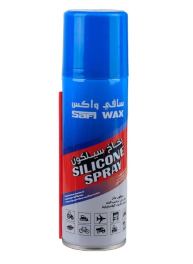 سافي واكس بخاخ تزييت سيليكون Safi Wax 400ML – مزلق احترافي للسيارات – حماية من الرطوبة والصدأ - Image 2