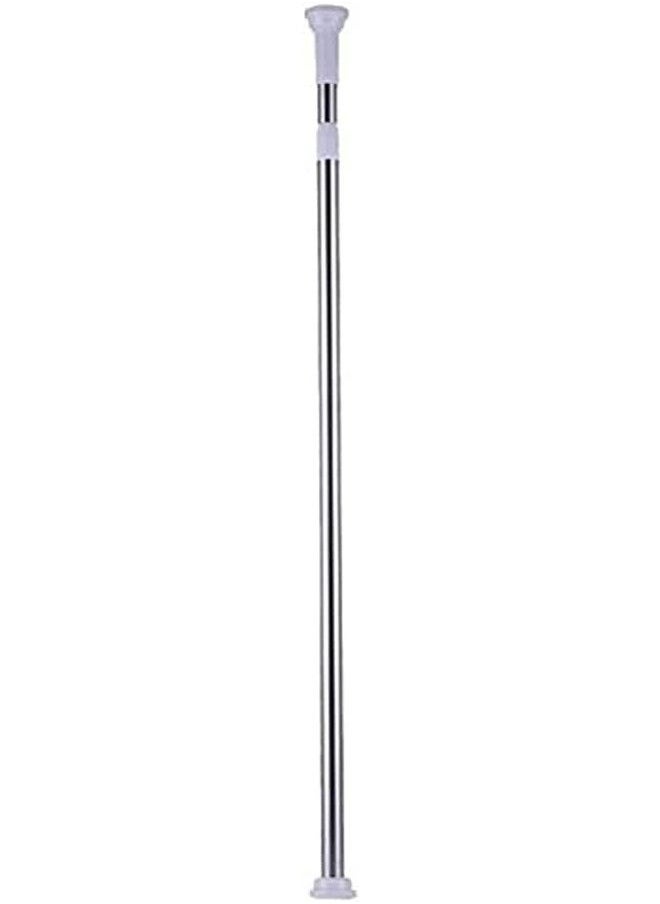 Rahalife - Rahalife Shower Curtain Rod Chrome finish , 100% Rust proof , Heavy duty  Size 110cm EXTENDABLE upto 200cm - Image 1