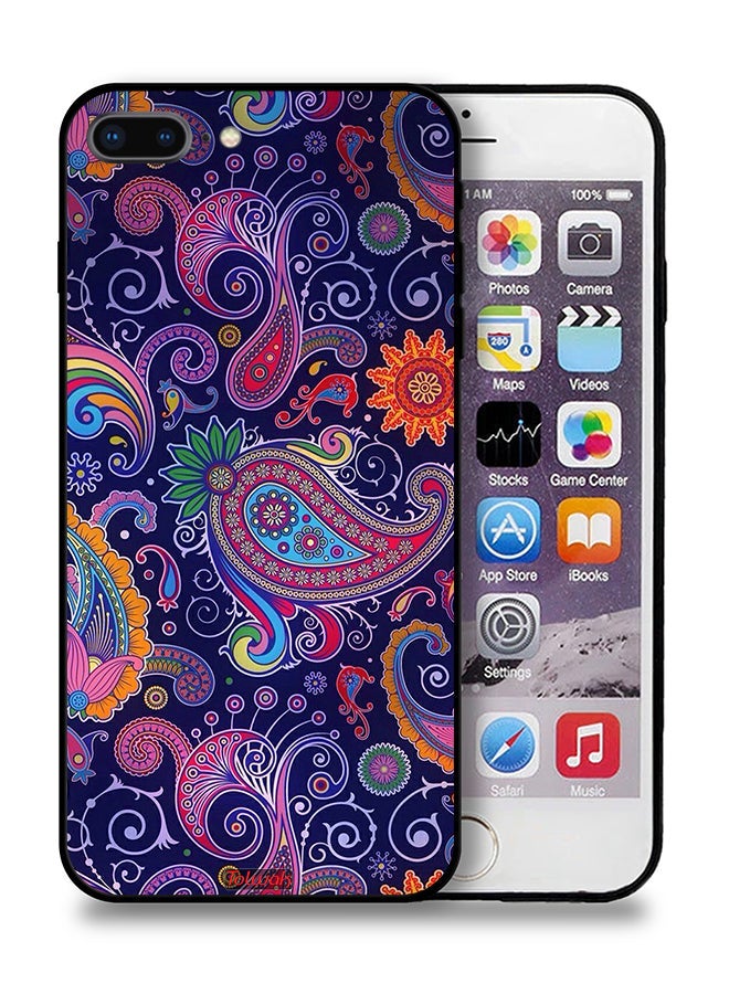 Tolwak Apple iPhone 8 Plus Protective Case Mandala Art Pattern - Image 1