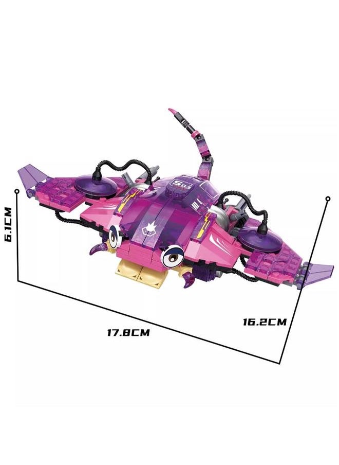 Generic - Luminous Underwater Creature Manta Ray Boy Suitable Building Block Assembly Toys - Image 1