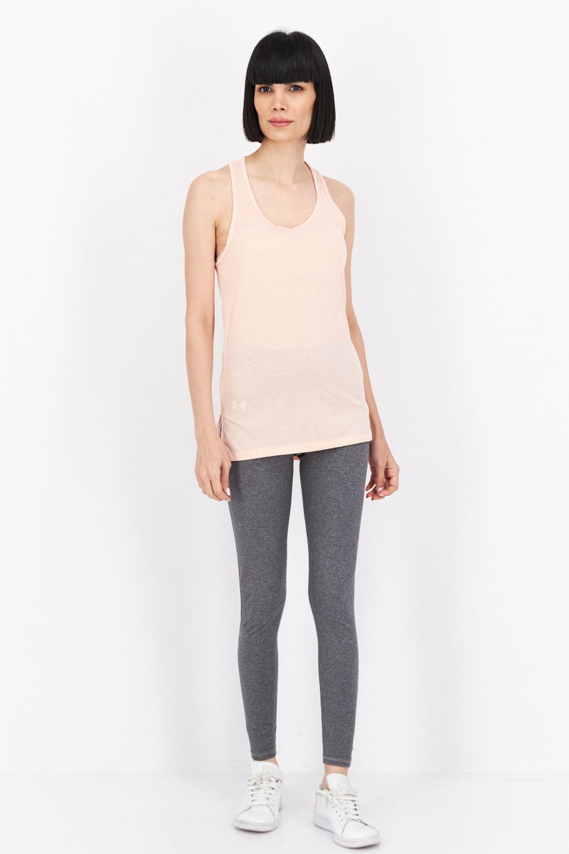 Nike تي شيرت تدريب رياضي نسائي مناسب بلون وردي - Image 2