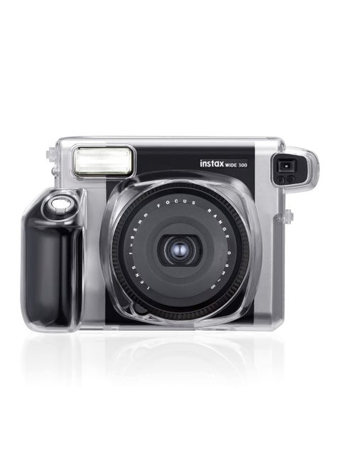 Ransparent Case, Crystal Hard Cover with Precise Cutout, Protective Case Clear Compatible with Fujifilm Instax Wide 300 Instant Film Camera